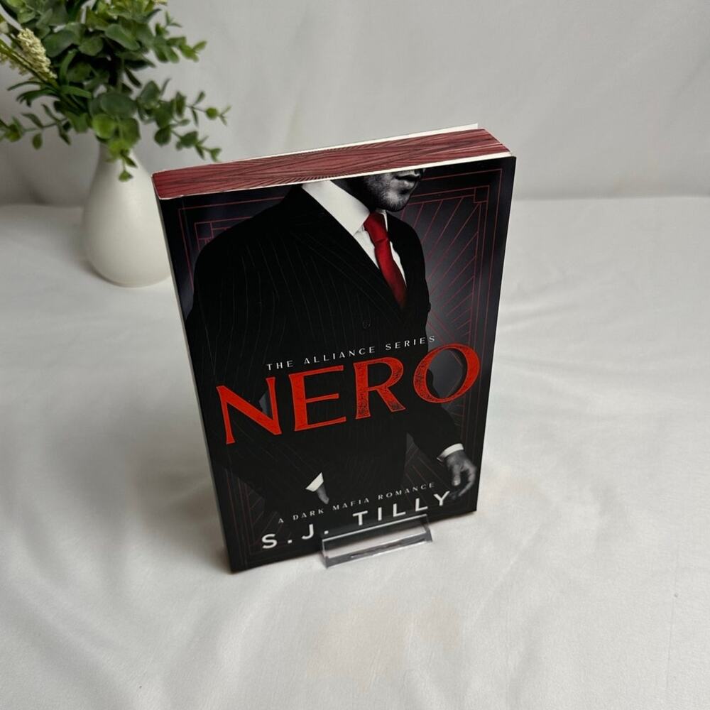 Nero S.J. Tilly Deluxe Sprayed Edges Paperback Alliance #1 Dark Mafia Romance